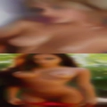 Horny housewife playing front