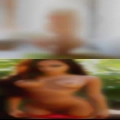 Private old naked woman takes