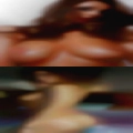 Black swinging women looking