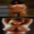 Black swinging women looking
