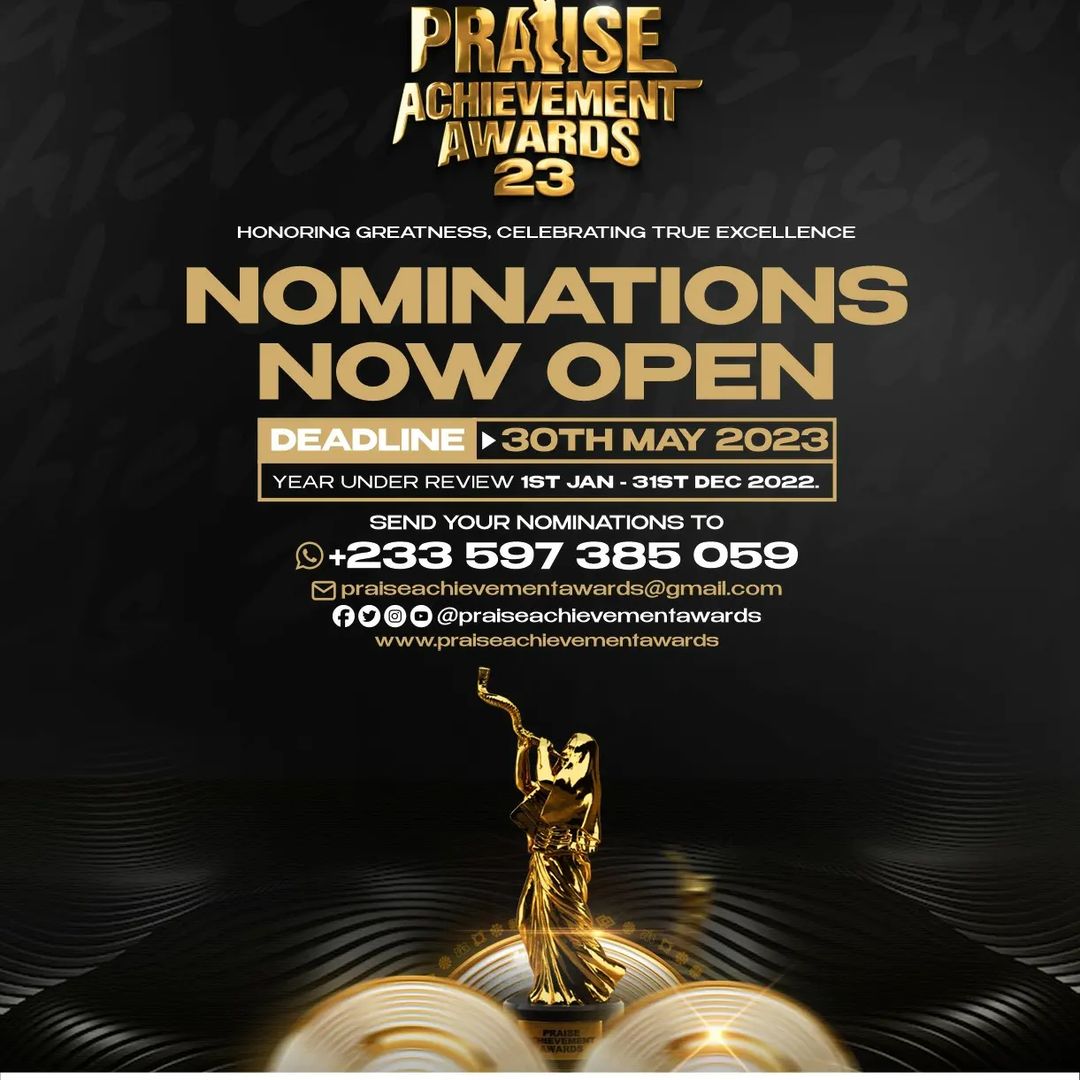 Praise Achievement Awards Call for Nominations 2023 | ChristianLens